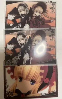 ローゼンメイデン Rozen Maiden A4 クリアファイル 3枚セット - メルカリ