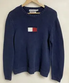 TOMMYHILFIGER 紺色ニット