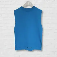 UNTITLED ノースリーブ ニットベスト シンプル きれいめ レイヤード