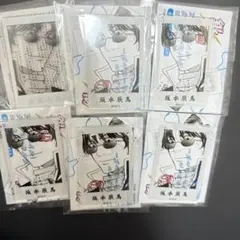 銀魂 フォトスタイルクリアキーホルダー 坂本辰馬 6点
