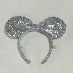 シルバー スパンコール ディズニー カチューシャのサムネイル