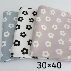 ハンドメイド　30×40 ランチョンマット３枚セット　女の子　小学校