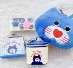 mojojojo BIGフェイスキーホルダー バニティポーチ がま口 シール