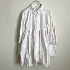 snidel ORGANICS トップ　ブラウス　切り替えフレア　【F】