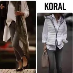 雑誌掲載 32450円 KORAL グレー デニム 新品 24 菊池京子さん着用のサムネイル