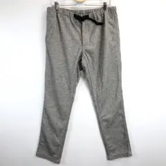 グラミチ Grammici IDG別注 ポリレーヨンカジュアルパンツ グレー L