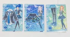 アイカツ！アンコール クールタイプ コーデ3枚セット 霧矢あおい