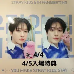 スキズ Stray Kids ペンミ チャンビン 入場特典