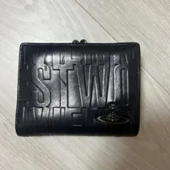 Vivienne Westwood 二つ折り財布 がま口 ブラックのサムネイル