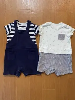 UNIQLOカバーオール2枚セット 70cm