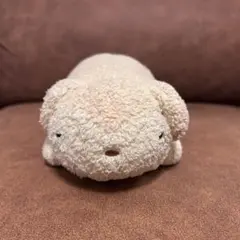 フリッカまつもと♡まんまるしりーず♡雪うさぎもちもちピロー　ぬくまろ　ぬいぐるみ フリッカまつもと♡まんまるしりーず♡雪うさぎもちもちピロー