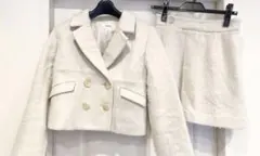 SNIDEL バリエショートジャケット　ダブルタックミニスカート　セットアップ