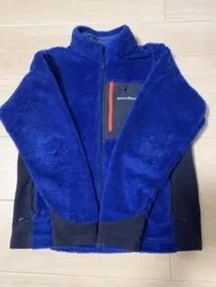 mont-bell モンベル フリースジャケット 青 キッズ160
