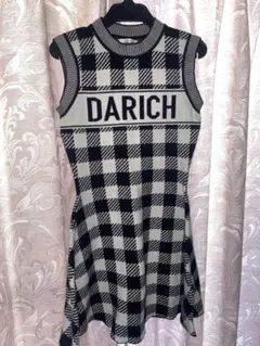 ダーリッチ ギンガムチェックフレアミニワンピース