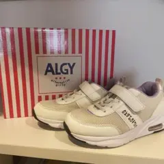 ALGY スニーカー ホワイト・ベルクロ AIRスニーカー 22cm 箱ありのサムネイル