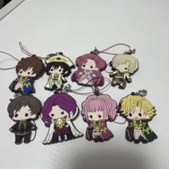 コードギアス　キャラクター ストラップ 8個セット
