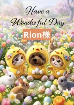 Rion様専用ページ