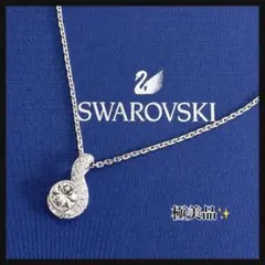 極美品✨スワロフスキー ネックレス 鳥かご バード クリア クリスタル 