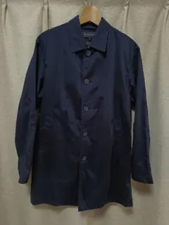 GLOBAL WORK ステンカラーコート ネイビー 濃紺