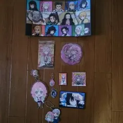 鬼滅の刃　甘露寺蜜璃と伊黒小芭内グッズセット10点