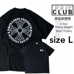 【プロクラブ】新品未使用 ヘヴィーウェイト プリントF Tシャツ 黒 Lサイズ