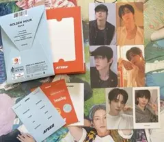 ユノ ATEEZ GOLDEN HOUR 3 ポカアルバム セット