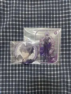 にじさんじ 8th Anniversary 剣持刀也 缶バッジ、クリアカード