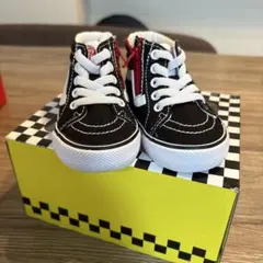 新品✩︎Vans SK8-HI ベビーシューズ ブラック/ホワイト