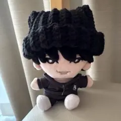 SixTONES てつなぎぬいぐるみ　帽子　黒