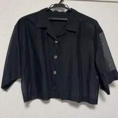 ポリエステルコットン シアーストライプ シャツ ウォッシャブル
