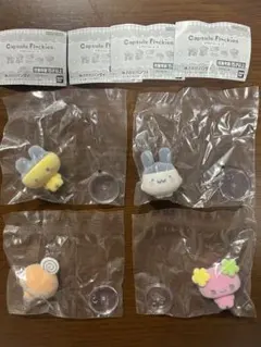 カプセルフロッキーズ　たまごっち　ガチャ　4点セット