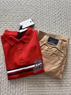 TOMMY HILFIGER ポロシャツ　ズボン 120