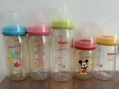 Pigeon 哺乳瓶 母乳実感　5本セット