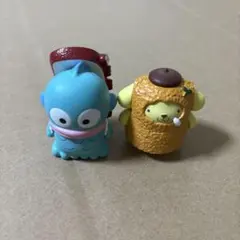 サンリオ Sanrio ガチャ 寿司 フィギュア ハンギョドン ポムポムプリン