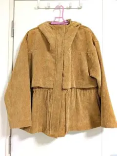 niko and... コーデュロイ フード付きジャケット サイズ4