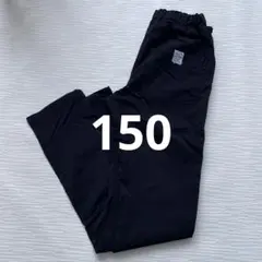 BREEZE もっとスキニーライトパンツ 10分丈 150 ブラック