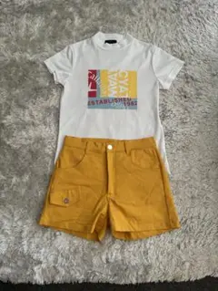 キャロウェイ　モックTシャツ　キスグリーン　ショートパンツ　Mサイズ 2点セットのサムネイル
