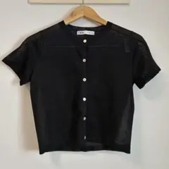 ZARA シースルーシャツ