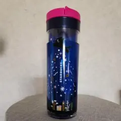 STARBUCKS ネイビー タンブラー 星と猫