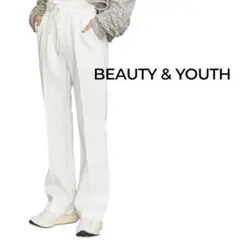 リン様専用　BEAUTY&YOUTH ホワイトストレートパンツ