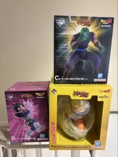 一番くじ ドラゴンボールZ スペクタクルバトル C賞 D賞 ラストワン賞 3