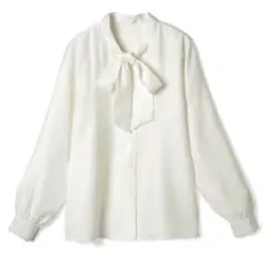 GRL ボウタイブラウス