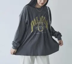 coen 天竺シャーリングロゴTシャツ