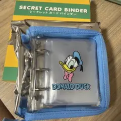 ディズニーストア シークレットカードバインダー ドナルド