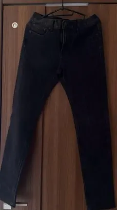 お値下げ！GU ブラック スリムフィットパンツ