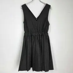 ジャンスカ ひざ丈ワンピース