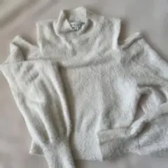 MERCURYDUO アイボリー タートルネック セーター Fサイズ