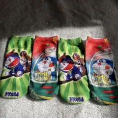 大-ドラえもん キャラクター靴下 2足セット 大体15-18cm