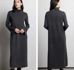 美品　セオリーリュクス　2022AW　ニットワンピース　ハイネック　ウール