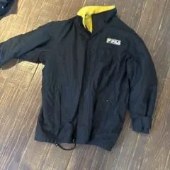 FILA ダウンジャケット ブラック/イエロー